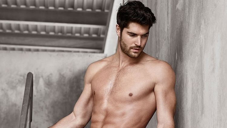 Nick Bateman (model) Nick Bateman Models Underwear for Simons CoverMen Mag