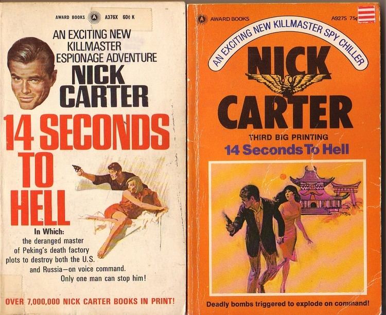 Nick Carter-Killmaster The Nick Carter amp Carter Brown Blog 14 Seconds To Hell by Jon Messman