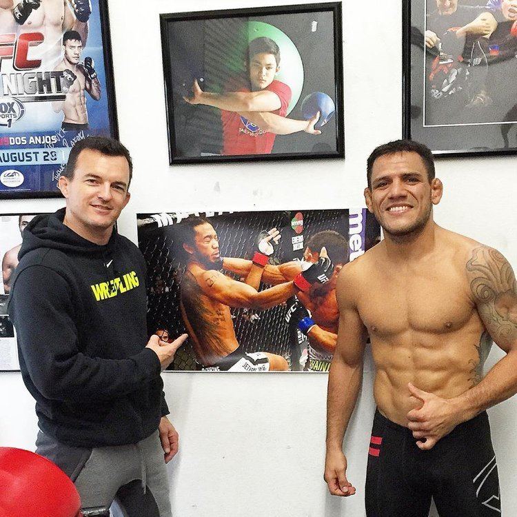 Nick Curson Rafael dos Anjos on Twitter quotCoach Nick Curson is back in town