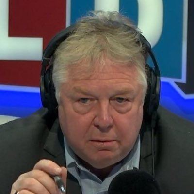 Nick Ferrari during his broadcast on LBC