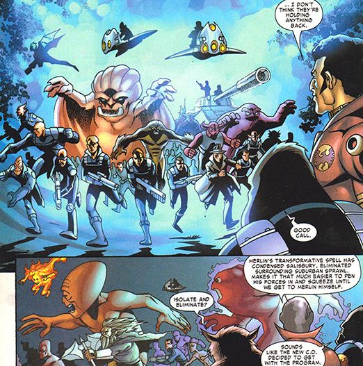 Nick Fury's Howling Commandos Howling Commandos SHIELD strike force of monsters