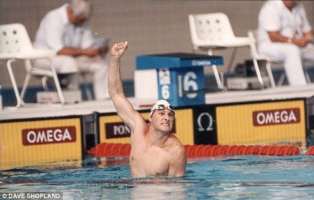 Nick Gillingham EXCLUSIVE Former swimming star Gillingham went to check on Olympic