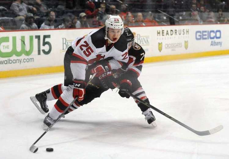 Nick Lappin Albany Devils39 Nick Lappin on fast track to the NHL Times Union