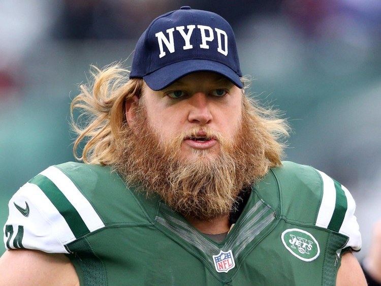 Nick Mangold Jets center Nick Mangold shows support for the NYPD For