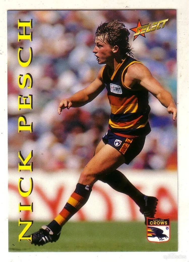 Nick Pesch AFL SELECT 1995 SERIES TWO ADELAIDE NICK PESCH