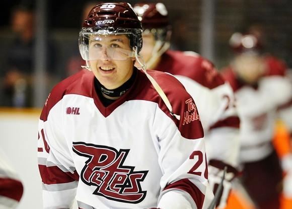 Nick Ritchie Ritchie leading Petes to the playoffs while following