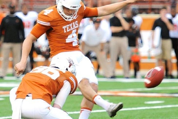 Nick Rose (American football) Without Any Other Options Texas Will Stick with Nick Rose at Kicker