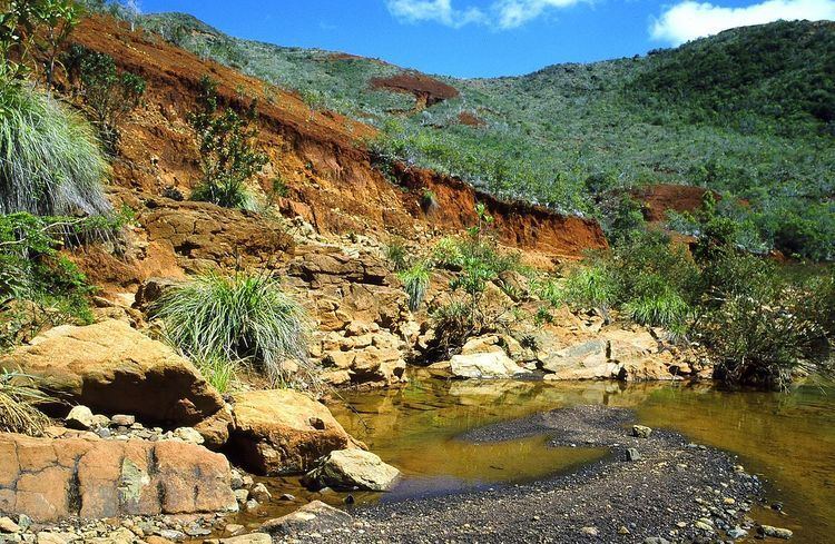 Nickel mining in New Caledonia