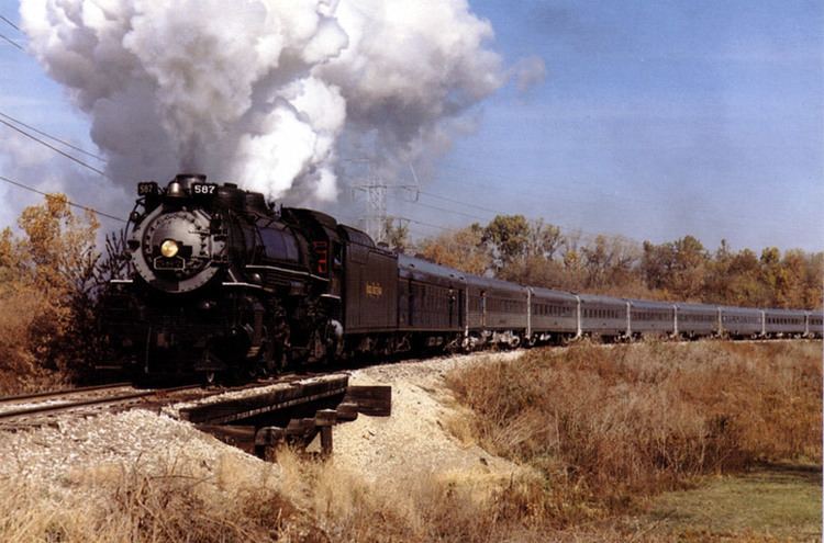 Nickel Plate 587 Miscellaneous NKP Steam Postcards Picture 3 of 16