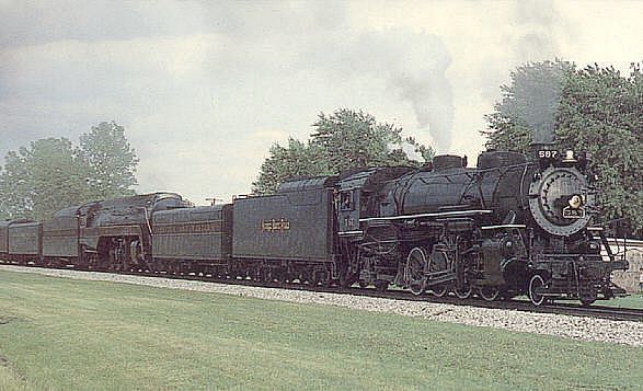 Nickel Plate 587 Fantastimage fanrrsteam047html at wwwebpmcom