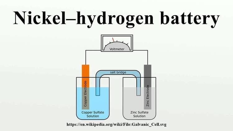 Nickel–hydrogen battery Nickelhydrogen battery YouTube