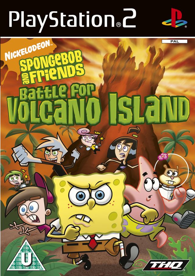 Nicktoons: Battle for Volcano Island Nicktoons Battle for Volcano Island Box Shot for PlayStation 2