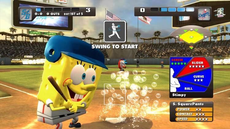 Nicktoons MLB Nicktoons MLB Xbox 360 Kinect gameplay Dodger Stadium YouTube