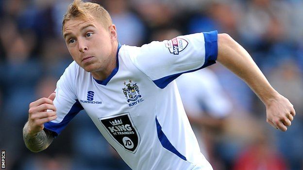 Nicky Adams BBC Sport Bury release four players and Nicky Adams is