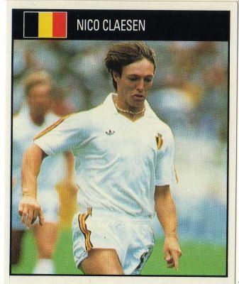 Nico Claesen BELGIUM Nico Claesen 251 ORBIS 1990 World Cup