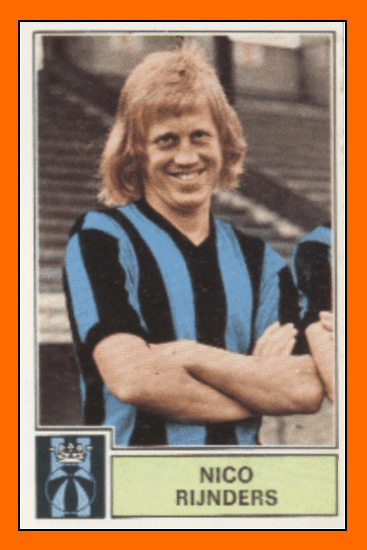 Nico Rijnders Nico RIJNDERS Panini Clubb Bruges 1972 Who Ate all the Pies
