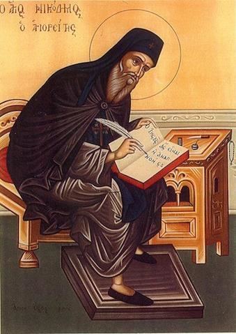 Nicodemus the Hagiorite Orthodox icon of Saint Nicodemus i orthodoxmonasteryiconscom