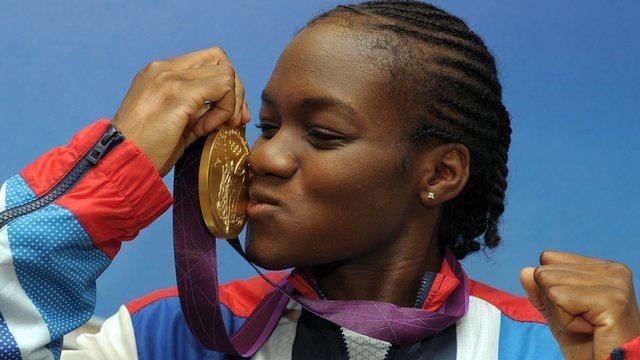 Nicola Adams BBC News Golden postboxes for Nicola Adams