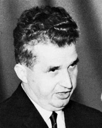 Nicolae Ceaușescu Nicolae Ceausescu president of Romania Britannicacom