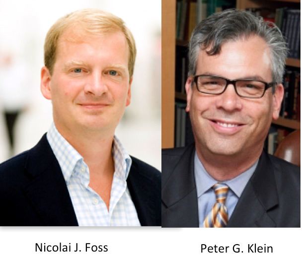 Nicolai J. Foss Sintetia Interview Nicolai J Foss and Peter G Klein on