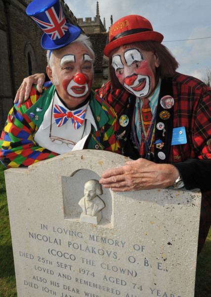 Nicolai Poliakoff Clowns pay tribute on 40th anniversary of death of Coco