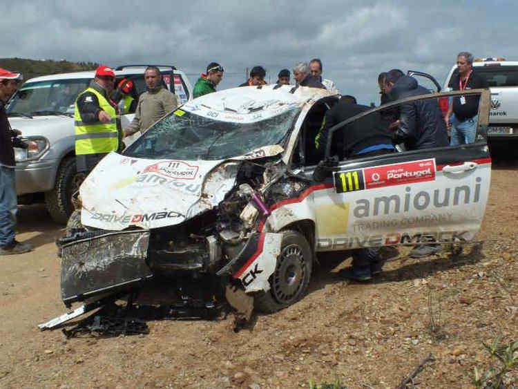 Nicolas Amiouni Lebanese Driver Nicolas Amiouni Crashes Out Of The