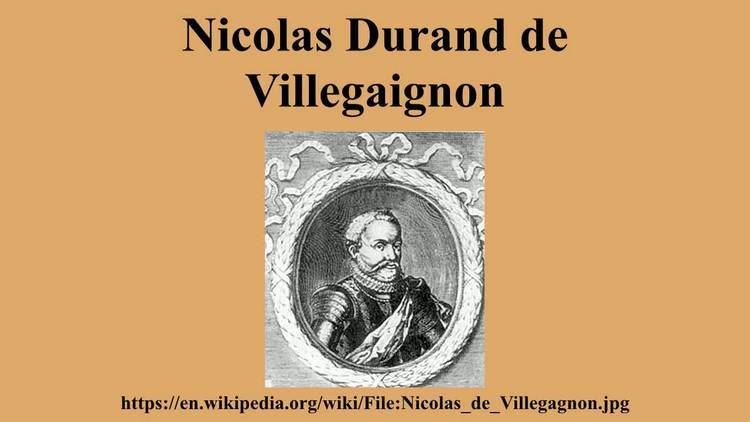 Nicolas Durand de Villegaignon Nicolas Durand de Villegaignon YouTube