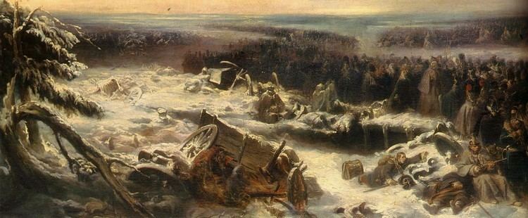 Nicolas Toussaint Charlet The Athenaeum Episode of the Russian campaign Detail