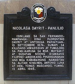 Nicolasa Dayrit Panlilio Nicolasa Dayrit Panlilio Wikipedia