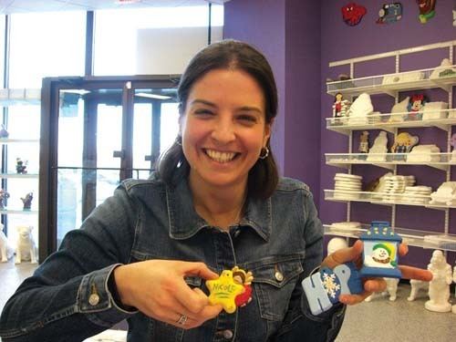 Rebecca "Becky" Klein smiling while wearing denim long sleeves