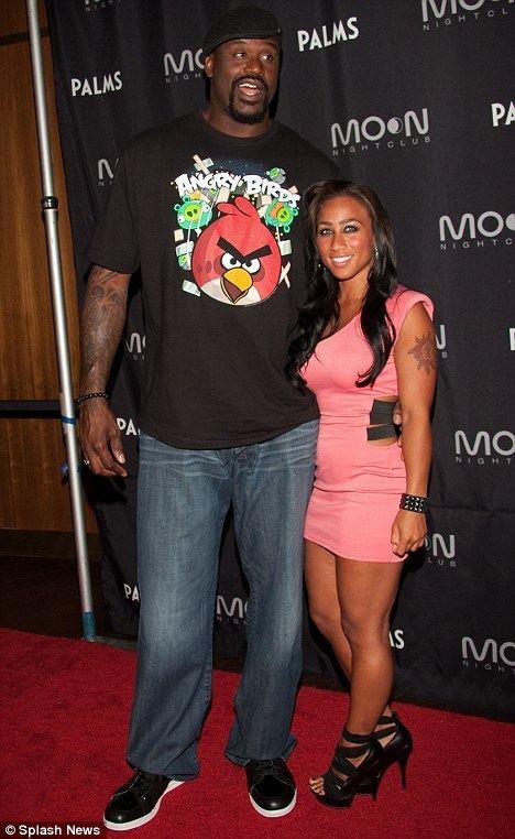 Nicole Alexander Shaquille O39Neal and fiance Nicole 39Hoopz39 Alexander call