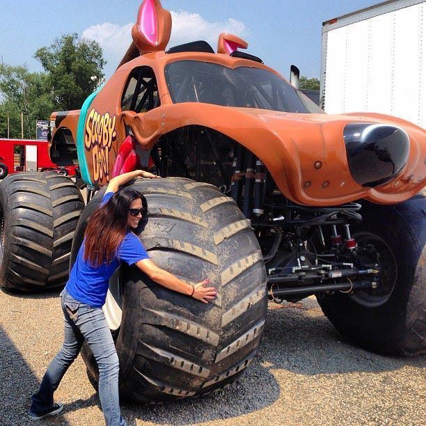 Nicole Johnson (monster truck driver) NICOLE JOHNSON DROVE THE MONSTER JAM CIRCUIT IN 2013by