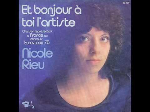 Nicole Rieu Nicole Rieu Et Bonjour a Toi L39Artiste YouTube