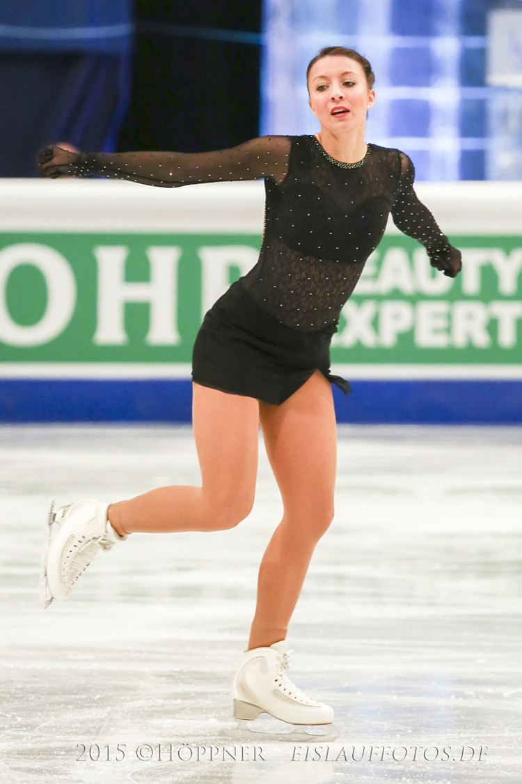 Nicole Schott 1 Paarlauf Fanclub ISU Eiskunstlauf Europameisterschaft