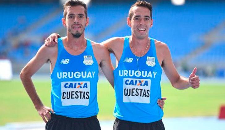 Nicolás Cuestas Nicols Cuestas gan la medalla de bronce en los 5000 metros del