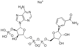 Nicotinamide adenine dinucleotide phosphate BETANICOTINAMIDE ADENINE DINUCLEOTIDE PHOSPHATE SODIUM SALT 1184163