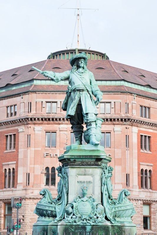 Niels Juel Statue of DanishNorwegian admiral Niels Juel in