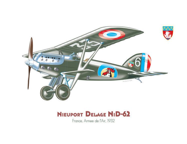 Nieuport-Delage NiD 62 WINGS PALETTE NieuportDelage NiD42526272 France