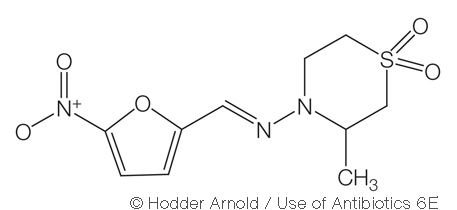 Nifurtimox Figure 1861 Chemical structure of nifurtimox Kucers39 the Use of