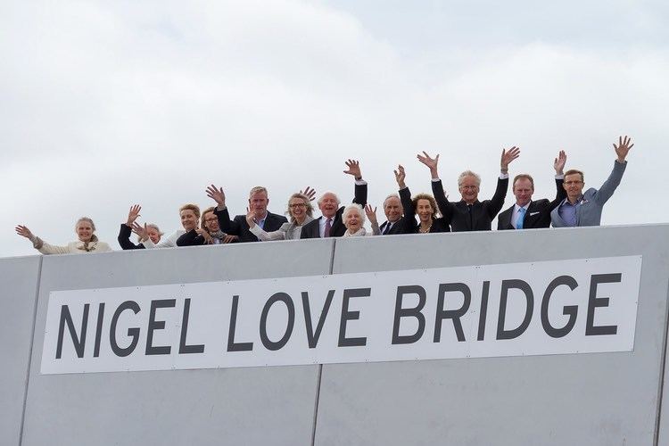 Nigel Love Time lapse construction of the Nigel Love Bridge at Sydney Airport