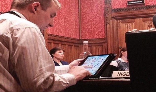 Nigel Mills (politician) Shame of MP who played Candy Crush in Commons but