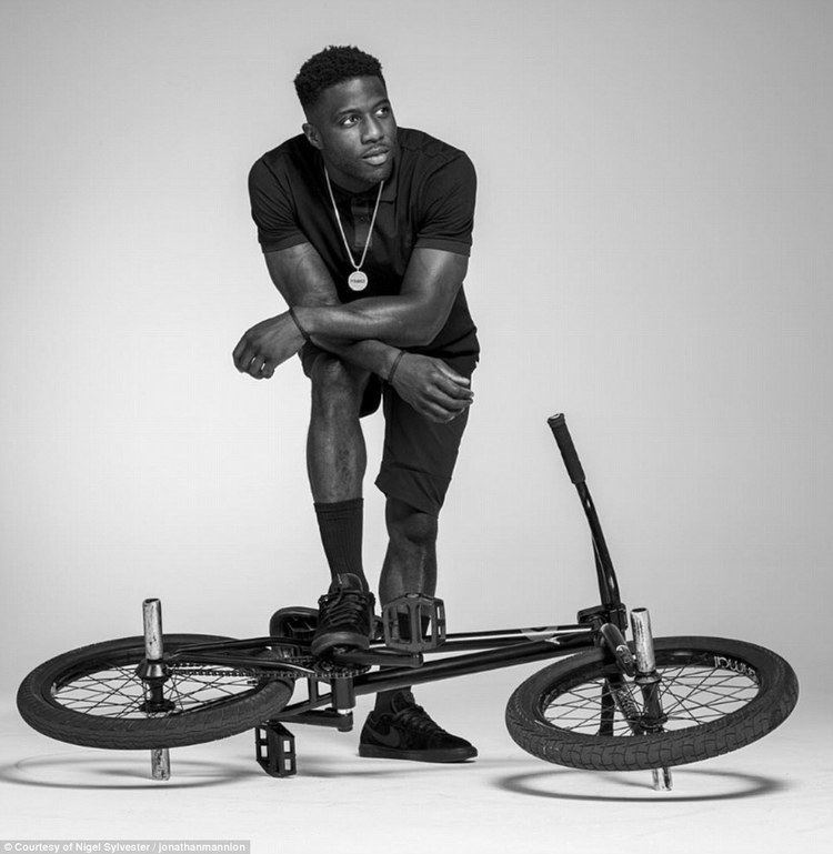Nigel Sylvester Pro BMXer Nigel Sylvester is on the Forbes 30 Under 30 Daily Mail