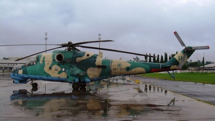 Nigerian Air Force Boko Haram attacks Nigerian Air Force helicopter injures airman