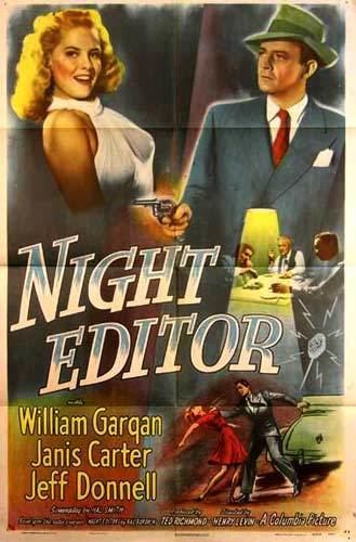 Night Editor Lauras Miscellaneous Musings Tonights Movie Night Editor 1946
