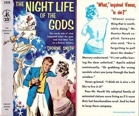 Night Life of the Gods NIGHT LIFE OF THE GODS Classic Horror Film Board