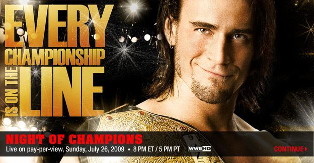 Night of Champions (2009) Nick39s PayPerReview WWE Night of Champions 2009 Wrestlezone