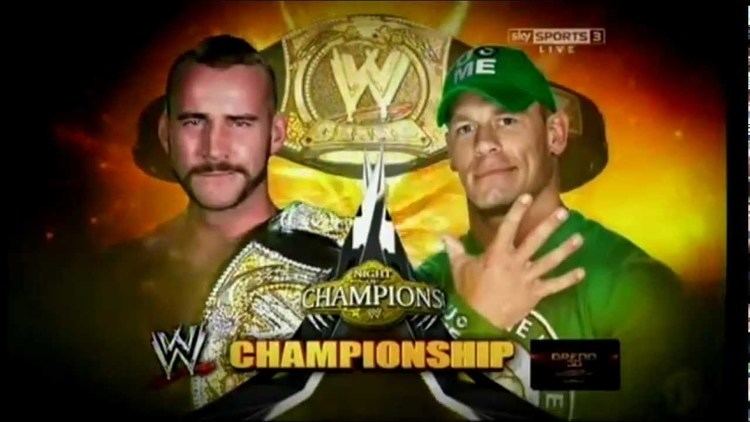 Night of Champions (2012) WWE Night of Champions 2012 Official Match Card Champion HD YouTube