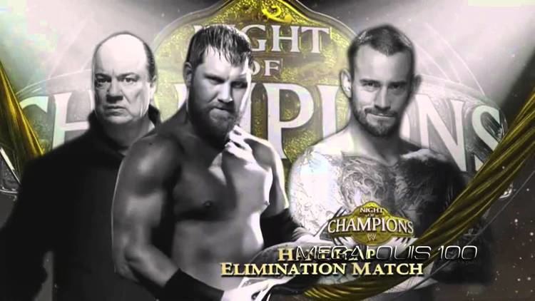 Night of Champions (2013) WWE Night of Champions 2013 Match Card CM Punk vs Curtis Axel and