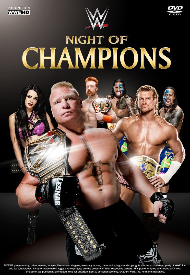 Night of Champions (2014) WWE Night of Champions 2014 Poster by Chirantha on DeviantArt