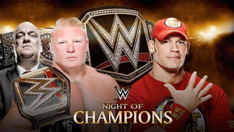 Night of Champions (2014) WWE Night of Champions 2014 Brock Lesnar vs John Cena WWE World